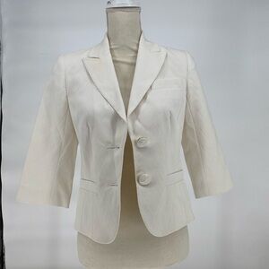 Trina Turk White Women's Blazer Size 2 NWT